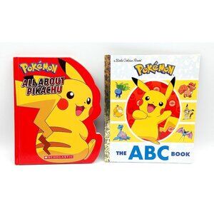 Pokémon the ABC Book (Little Golden Books Steve Foxe & All About Pikachu HC